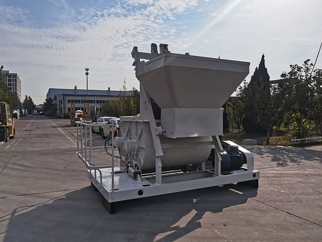 Двухвальный бетоносмеситель Q-MIX 750/500